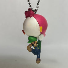 Load image into Gallery viewer, New Super Mario Bros. Wii U - Luigi &amp; Baby Yoshi Balloon - Mascot Keychain
