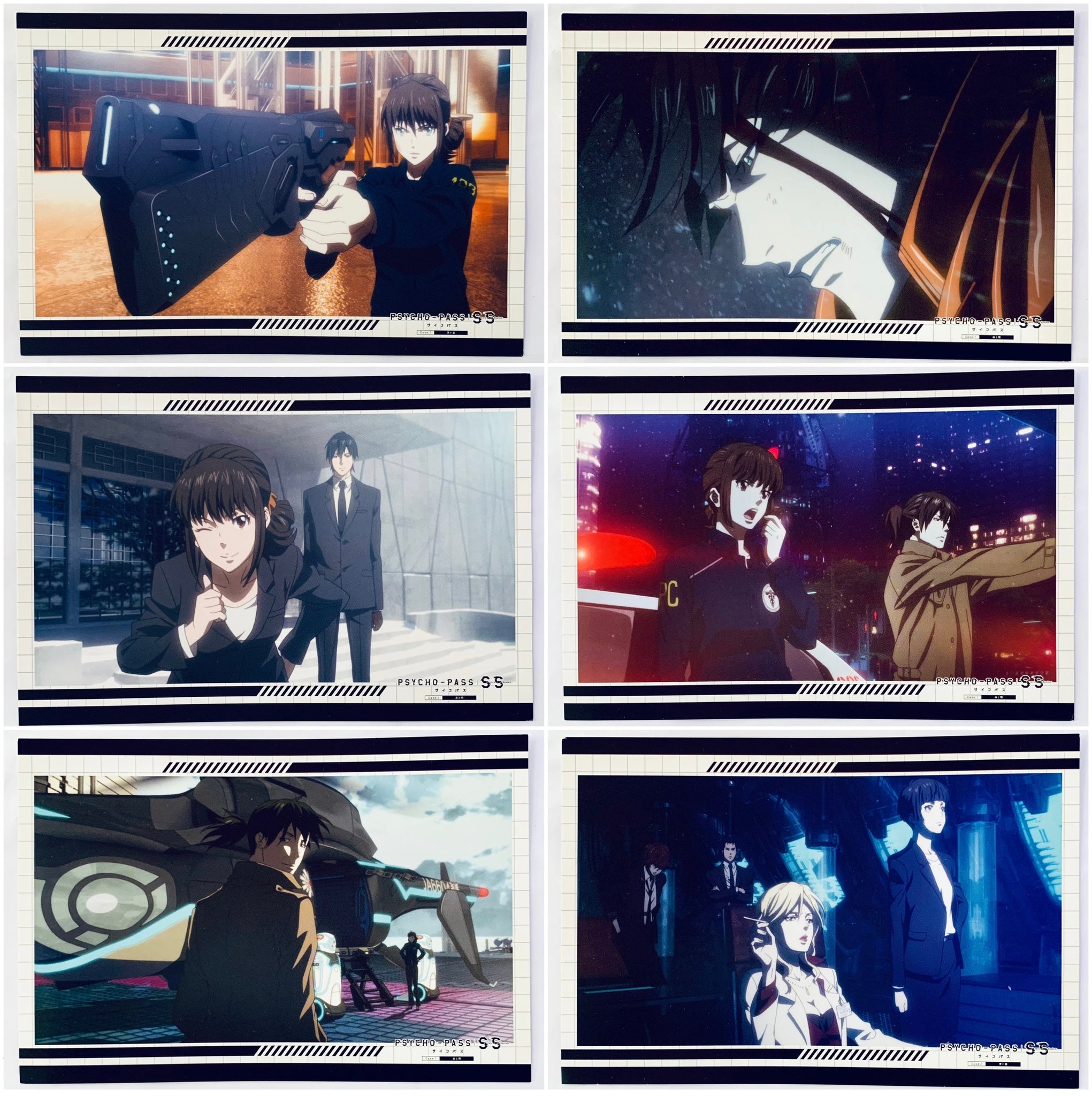 Psycho-Pass Sinners of the System - Promotional Post Card Set (6