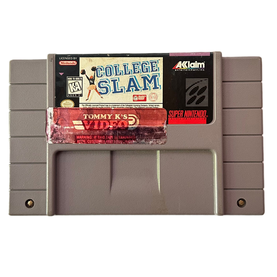 College Slam - Super Nintendo - SNES - NTSC-US - Cart (SNS-ANYE-USA)