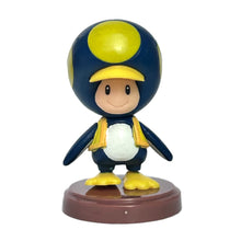 Cargar imagen en el visor de la galería, New Super Mario Bros. Wii - Penguin Kinopio (blue &amp; yellow) - Trading Figure - Choco Egg
