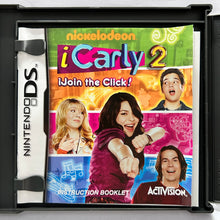 Load image into Gallery viewer, iCarly 2: iJoin The Click! - Nintendo DS / DSLite DSi XL - NTSC - Box &amp; Manual (TWL-VIJE-USA)
