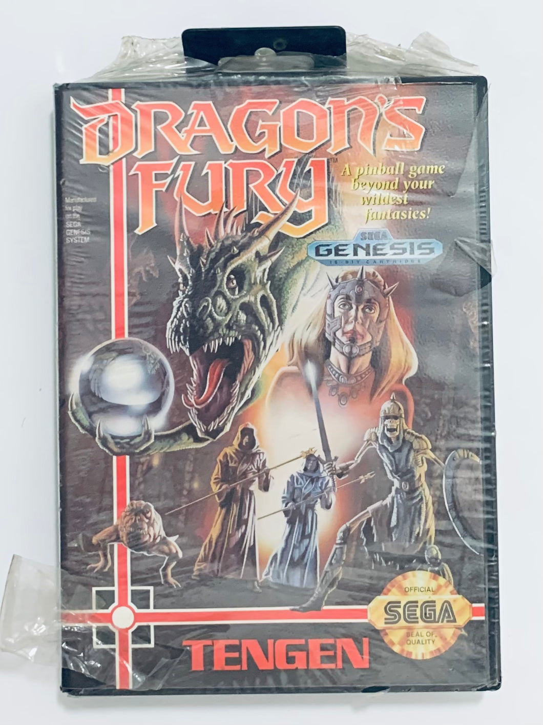 Dragon’s Fury - Sega Genesis - NTSC - NOS (301034)