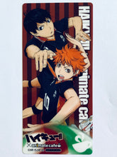 Cargar imagen en el visor de la galería, Haikyuu!! - Shouyo Hinata &amp; Tobio Kageyama - Clear Bookmark - Animate Cafe Bonus
