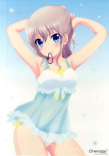 Charlotte - Tomori Nao - A3 Clear Poster - Blu-ray/DVD Vol. 1 Purchase Bonus