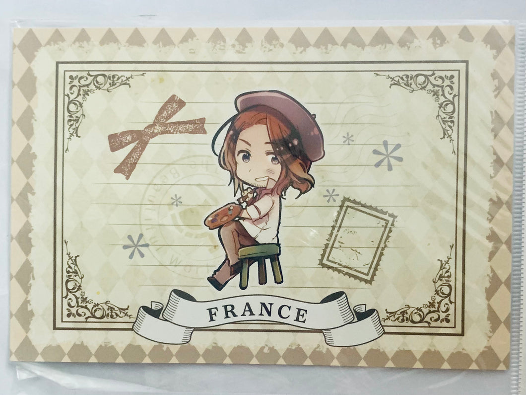 Hetalia The Beautiful World - France - Post Card Collection