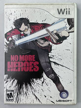 Load image into Gallery viewer, No More Heroes - Nintendo Wii / Wii U - NTSC - Box &amp; Manual (RVL-RNHE-USA)
