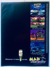 Cargar imagen en el visor de la galería, Mad Dash - Xbox - Original Vintage Advertisement - Print Ads - Laminated A4 Poster
