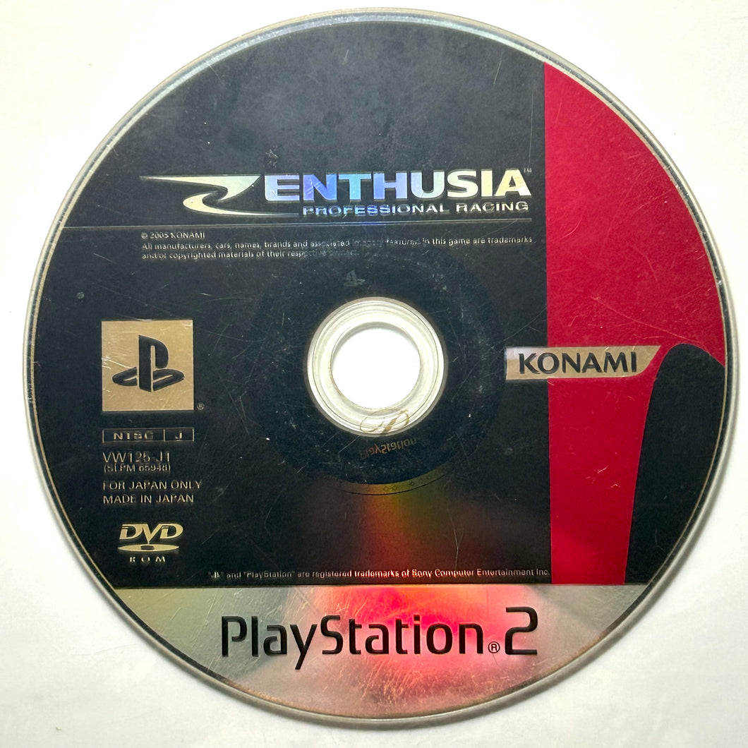 Enthusia Professional Racing - PlayStation 2 - PS2 / PSTwo / PS3 - NTSC-JP - Disc (SLPM-65948)
