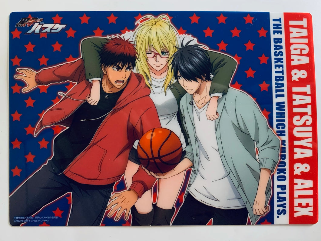 Kuroko no Basket - Taiga, Tatsuya & Alex - Clear Plate