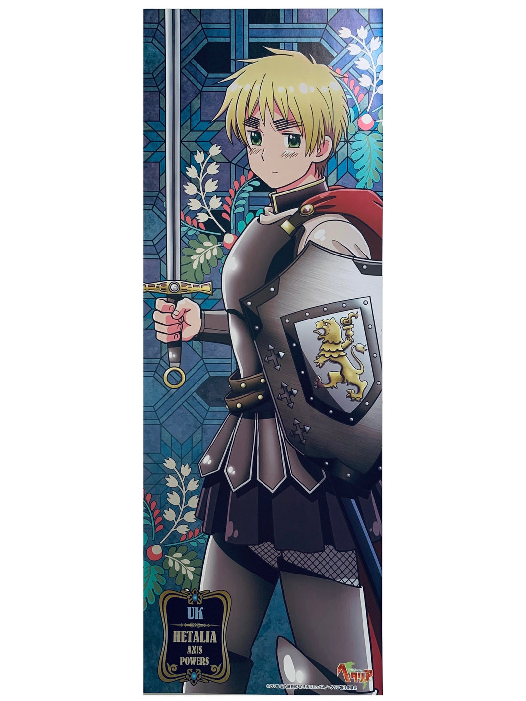 Hetalia Axis Powers - England - Stick Poster - Holographic Variant