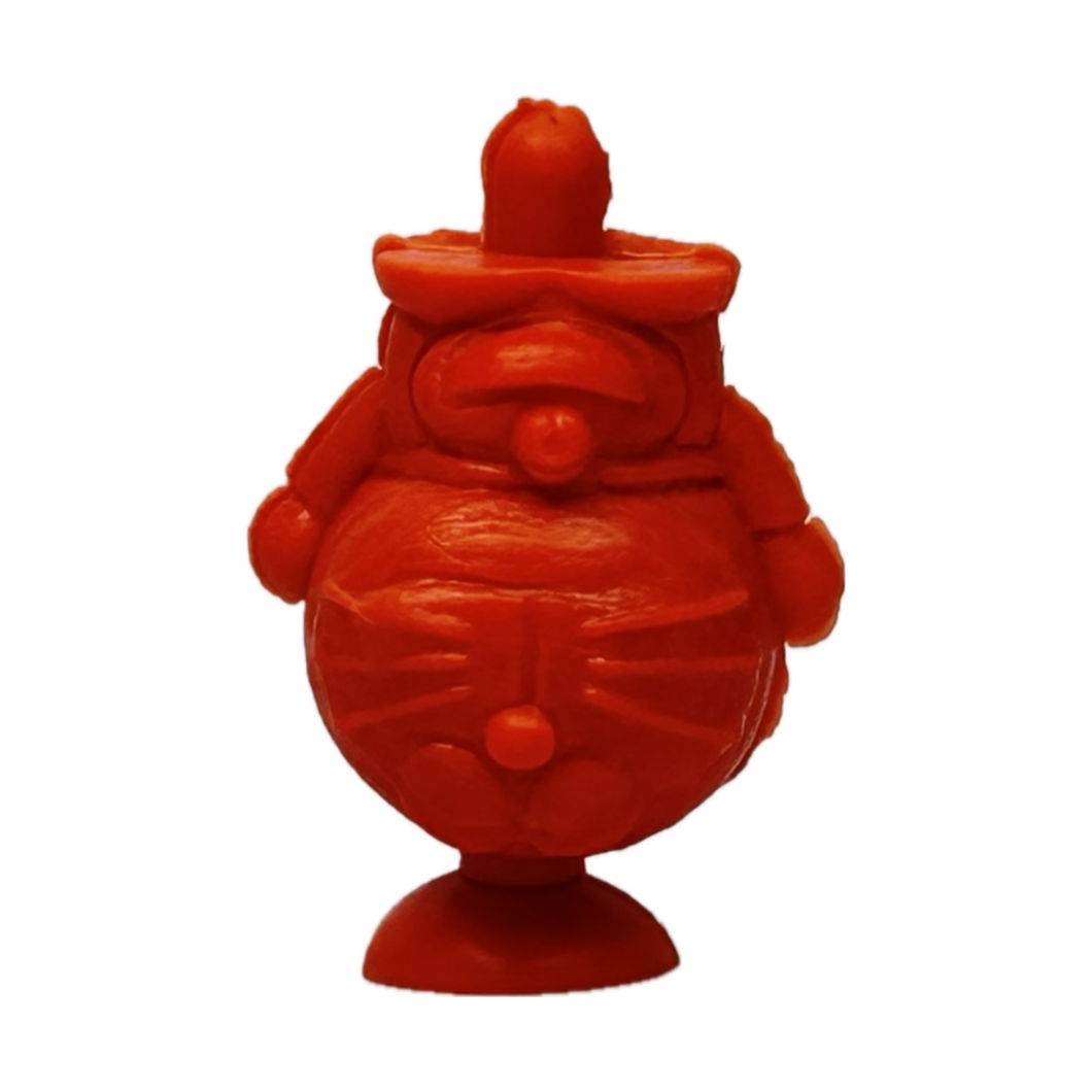 Doraemon - Eraser Figure - Orange ver.