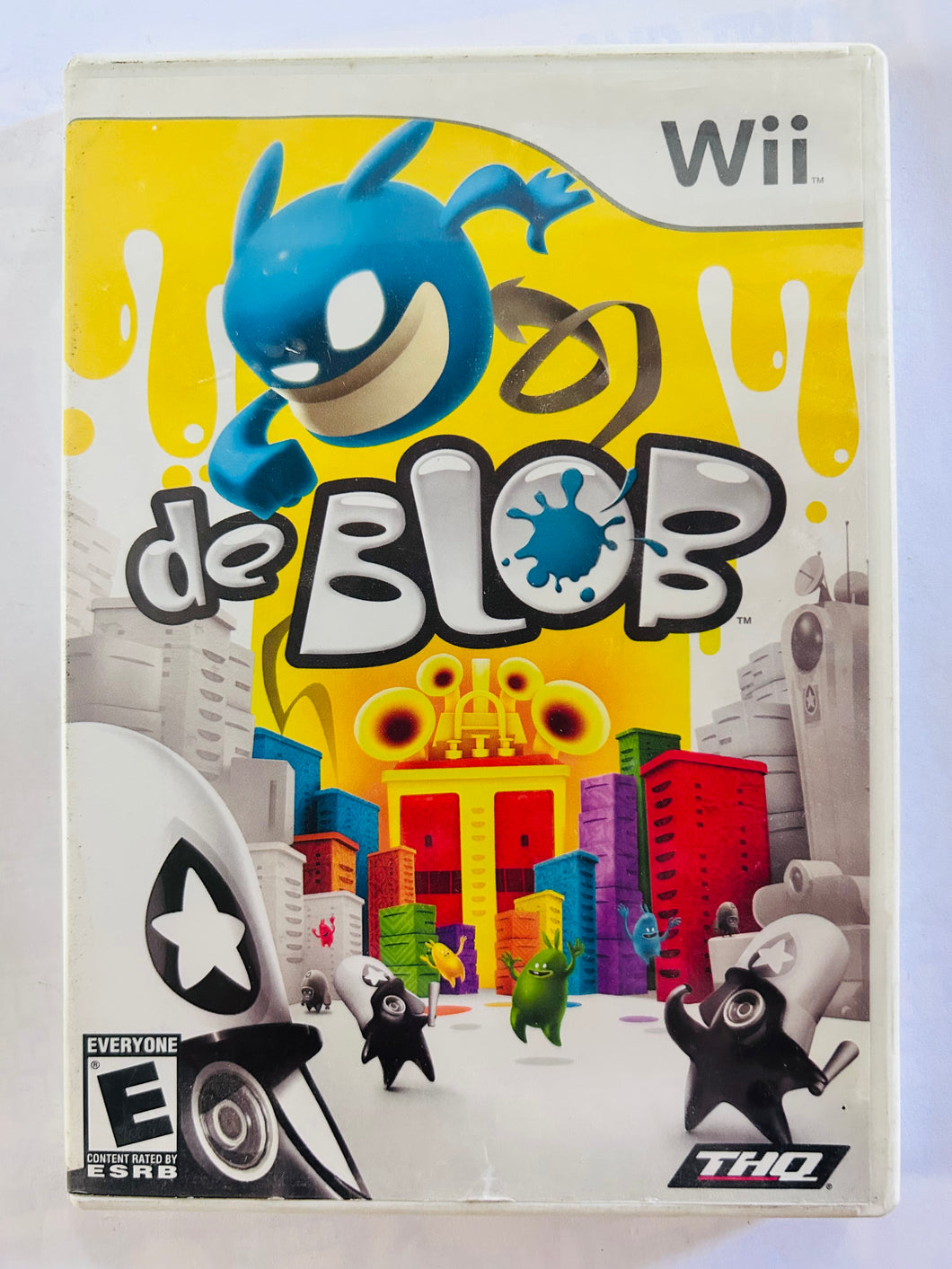 de Blob - Nintendo Wii / Wii U - NTSC - CIB (RVL-R6BE-USA)