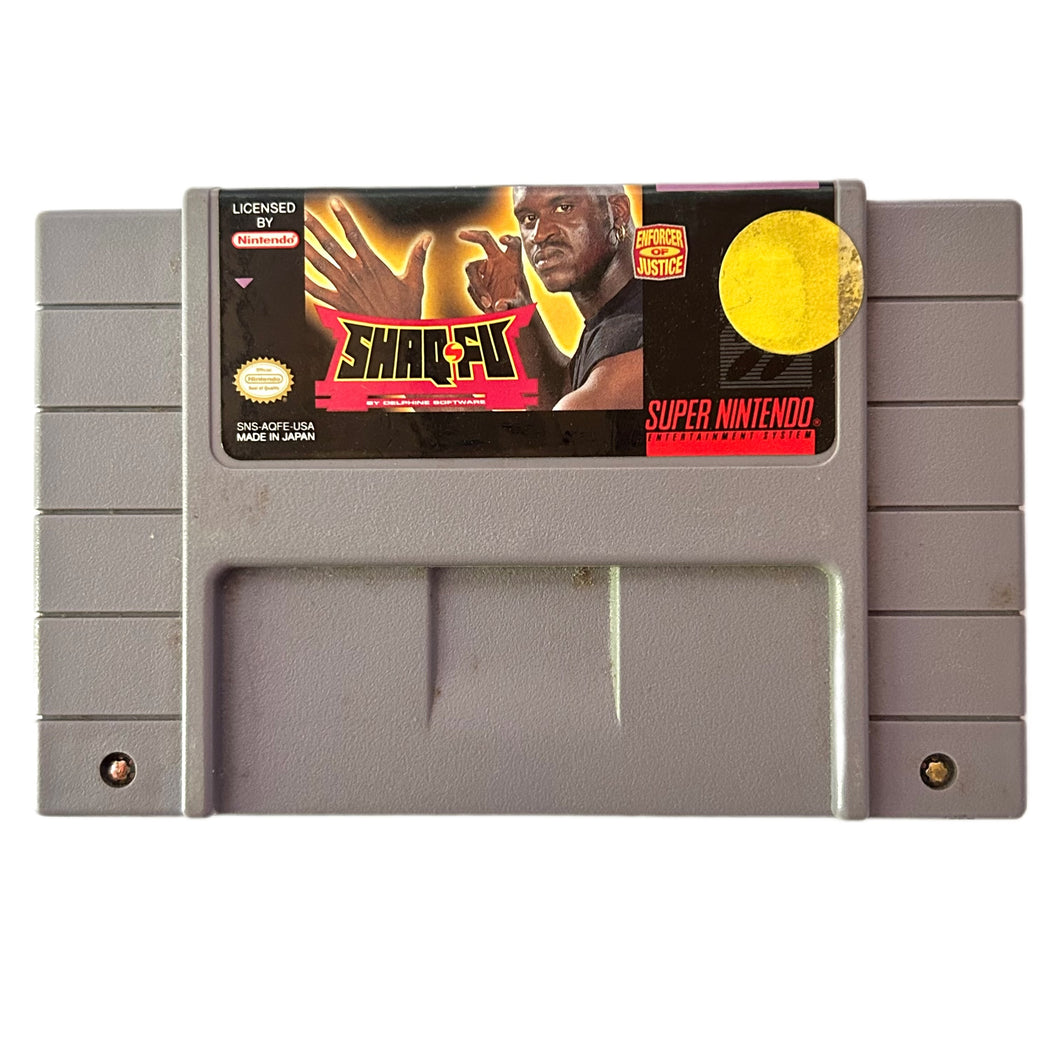 Shaq-Fu - Super Nintendo - SNES - NTSC-US - Cart (SNS-AQFE-USA)