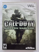 Cargar imagen en el visor de la galería, Call of Duty: Modern Warfare - Reflex Edition - Nintendo Wii / Wii U - NTSC - Box &amp; Manual (RVL-RJAE-USA)
