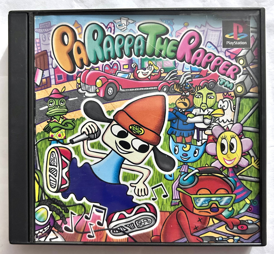 PaRappa The Rapper - PlayStation - PS1 / PSOne / PS2 / PS3 - NTSC-JP - CIB (SCPS-18002)