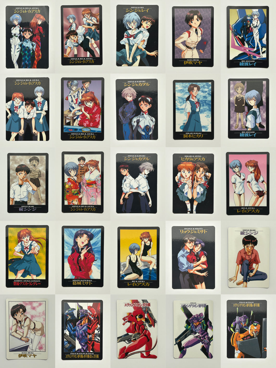 Neon Genesis Evangelion Carddass 1st Edition (Set of 27)