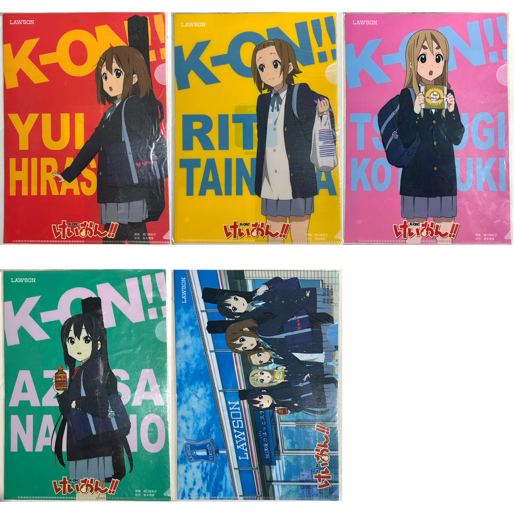 K-ON!! - Clear File - Set of 5