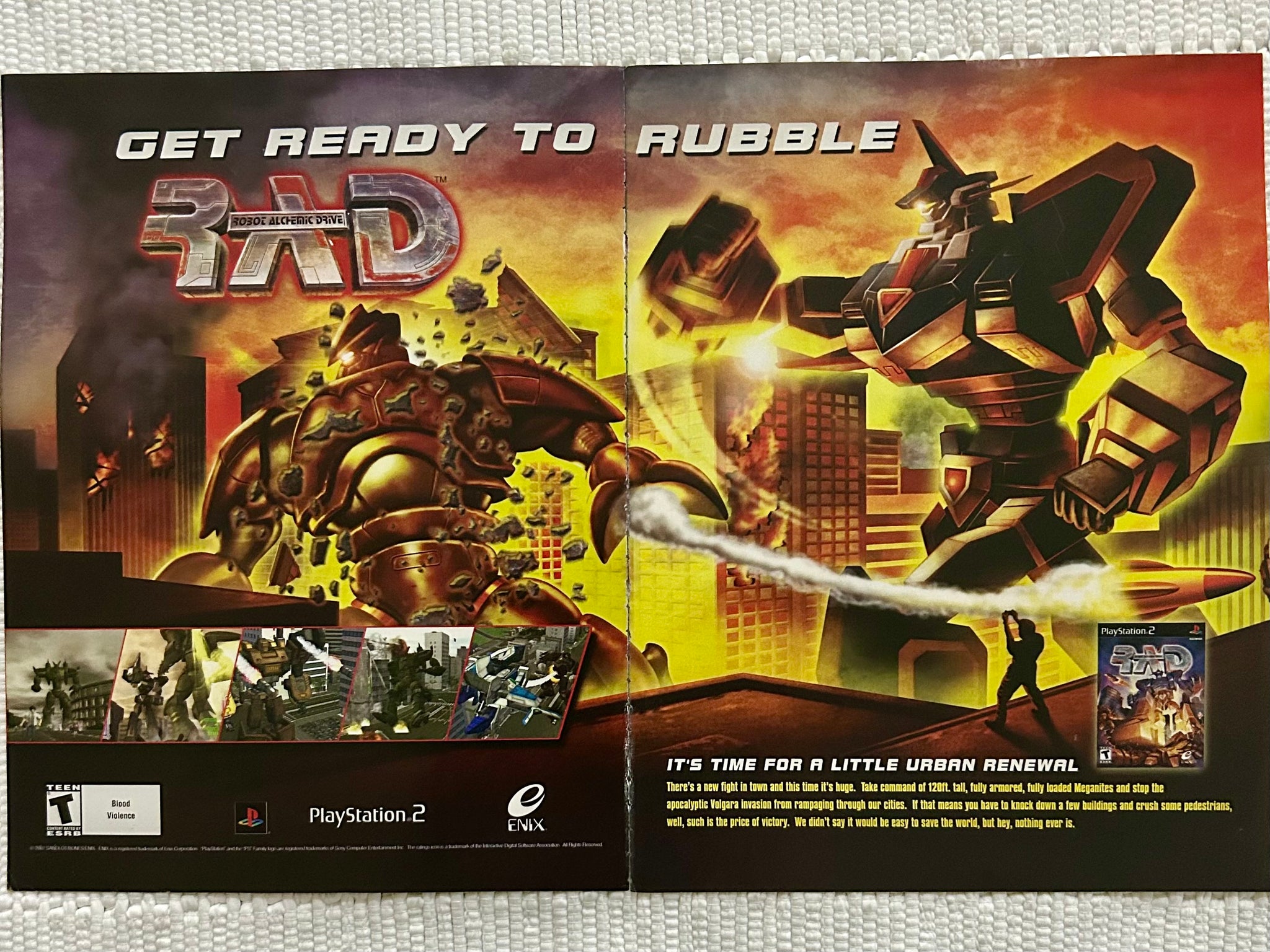 R.A.D.: Robot Alchemic Drive - PS2 - Original Vintage