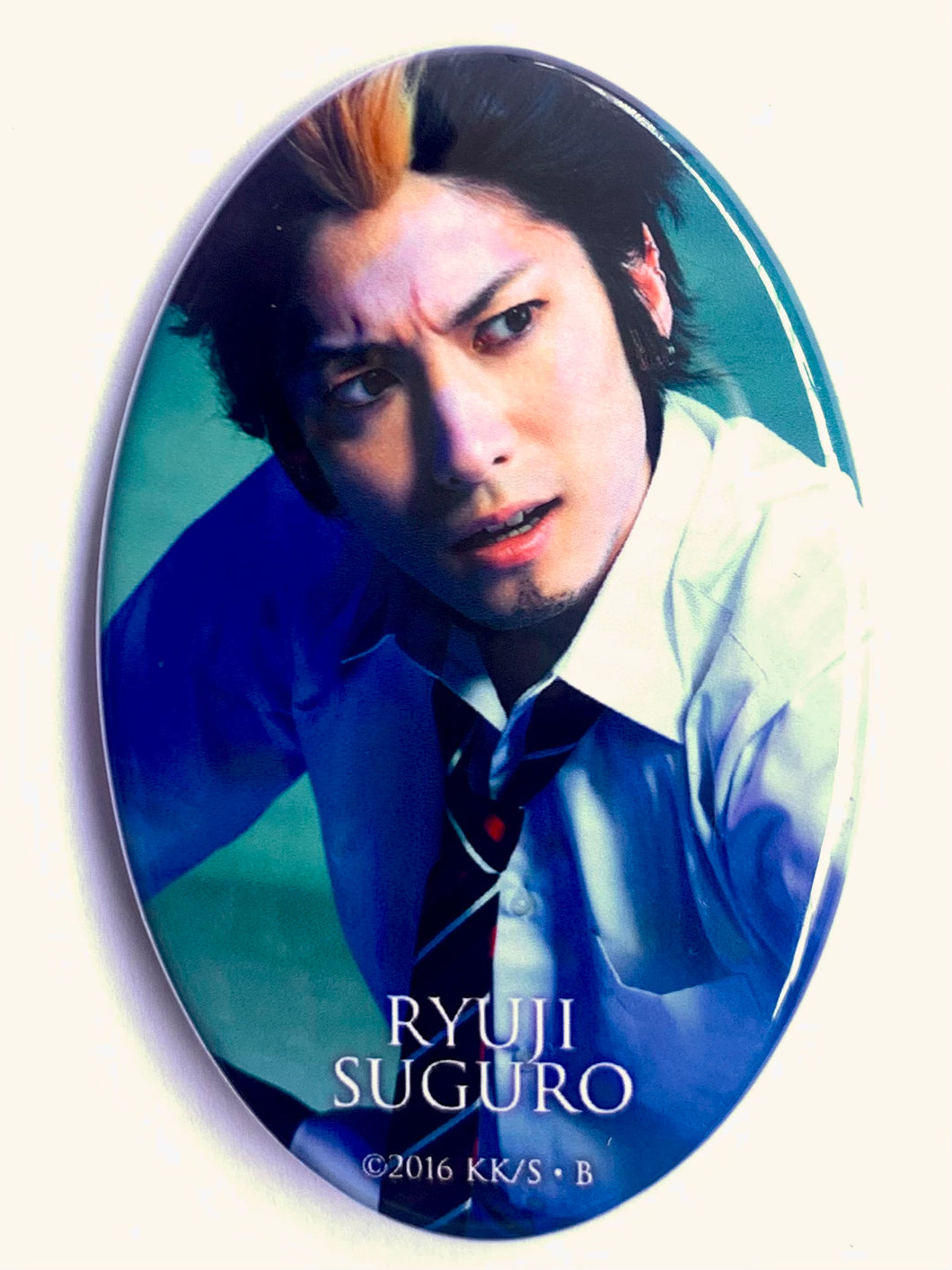 Stage Blue Exorcist - Kazuyoshi Yamamoto (Suguro Ryuuji) - Trading Can Badge - Kyoto Guren Edition