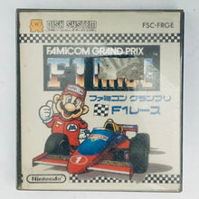 Load image into Gallery viewer, Famicom Grand Prix F1 Race - Famicom Disk System - Family Computer FDS - Nintendo - Japan Ver. - NTSC-JP - CIB (FSC-FRGE)
