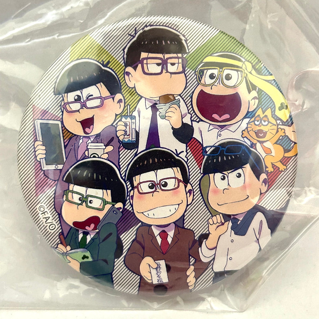 Osomatsu-san Trading Can Badge Salary Matsu ver.