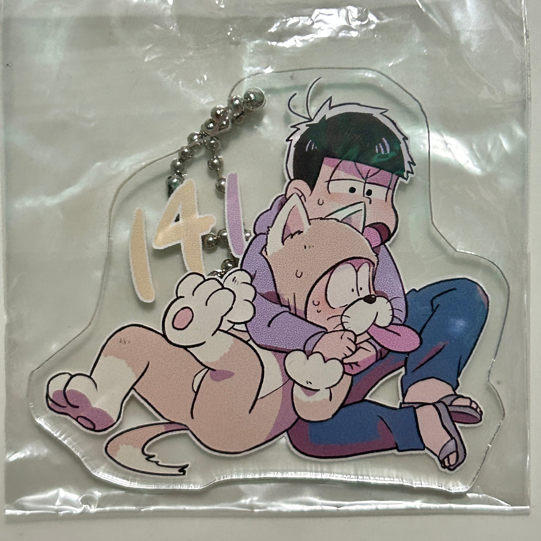 Osomatsu-san - Matsuno Ichimatsu - Acrylic Keychain - Doujin Goods