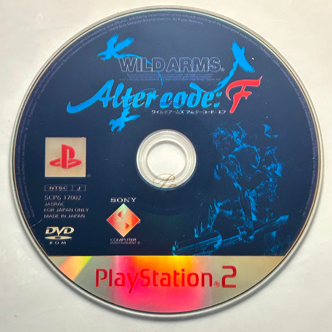 Wild Arms Alter Code: F - PlayStation 2 - PS2 / PSTwo / PS3 - NTSC-JP - Disc (SCPS-17002)