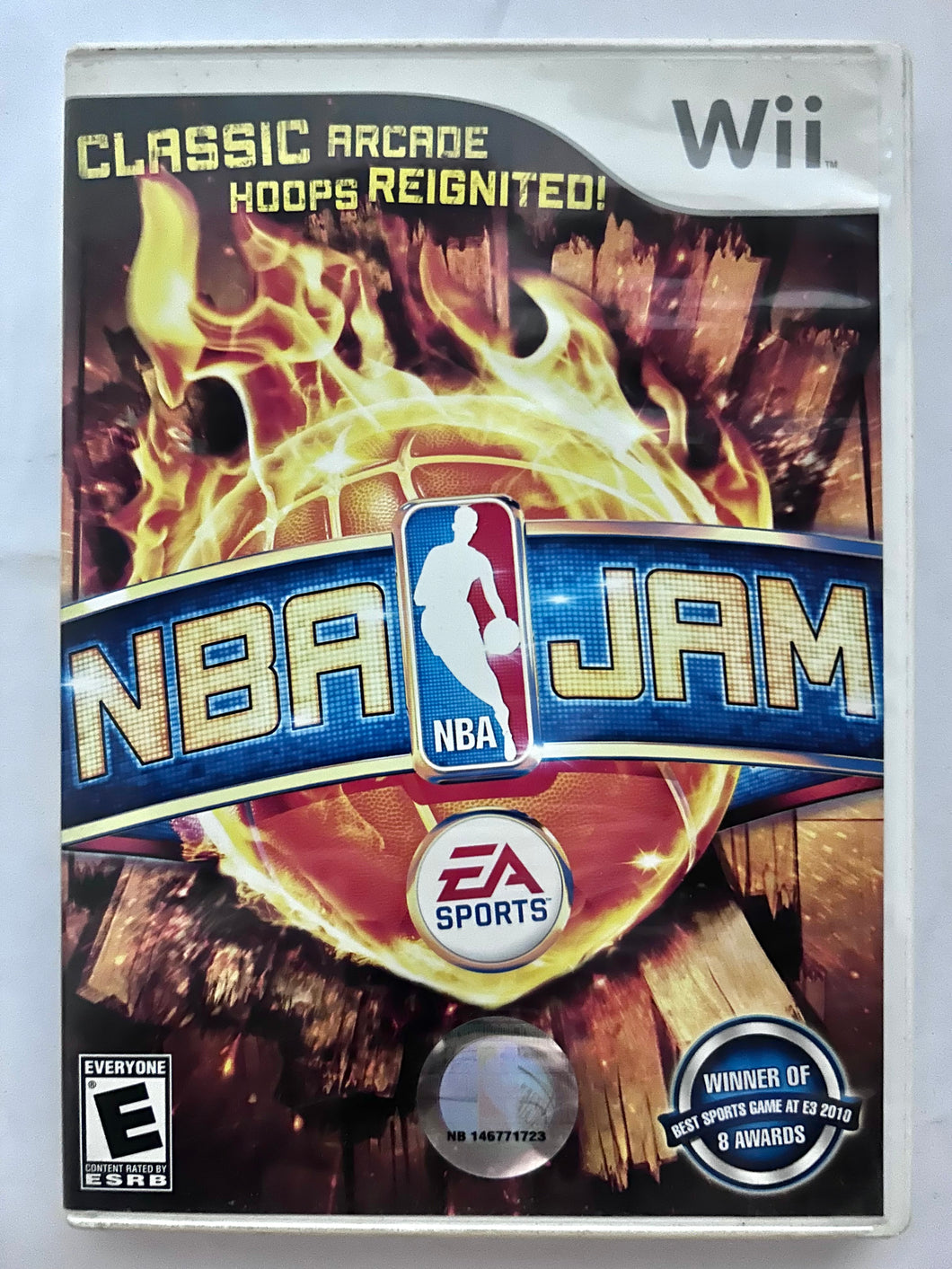 NBA Jam - Nintendo Wii / Wii U - NTSC - Box & Manual (RVL-SNJE-USA)