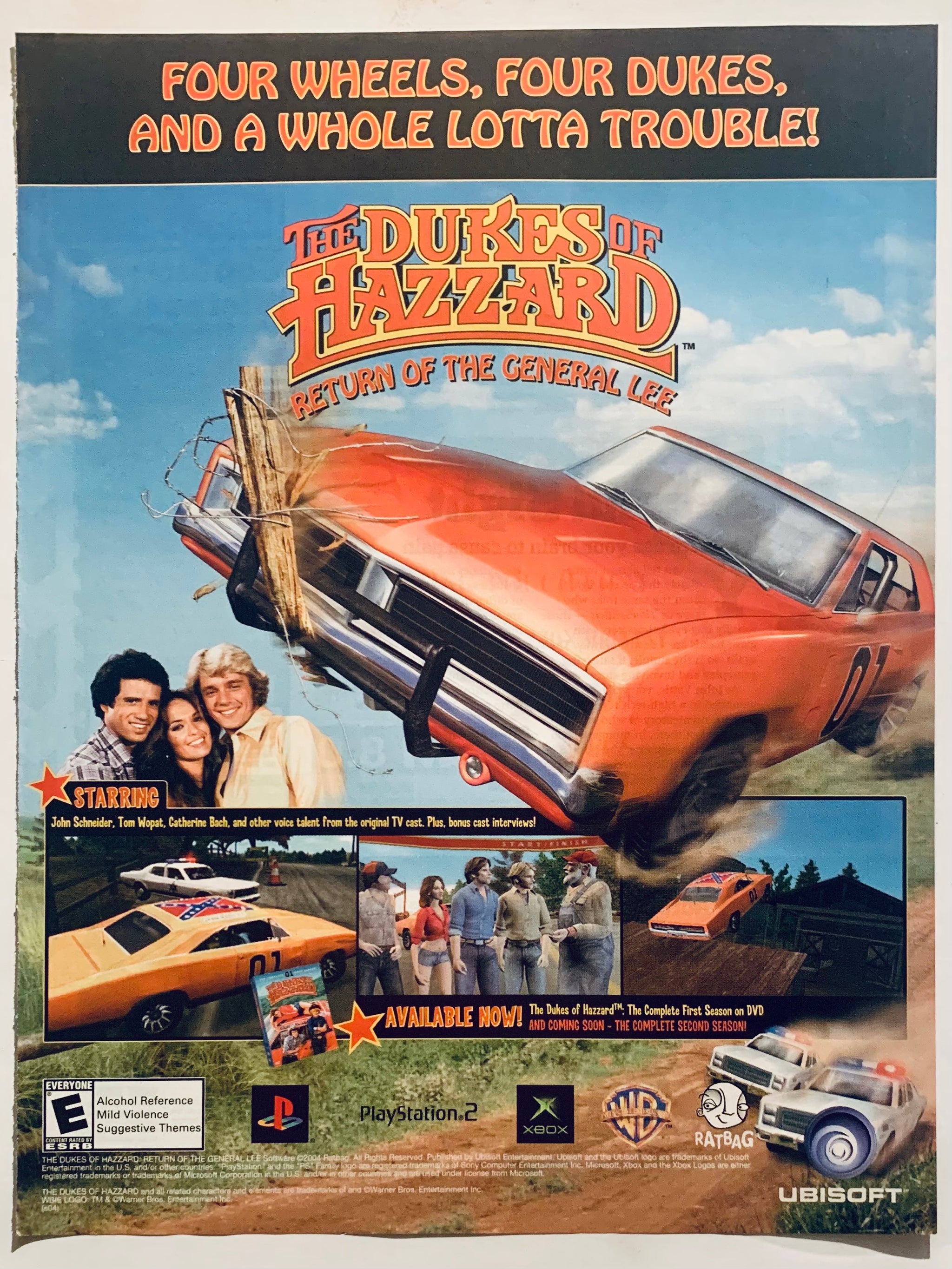 The Dukes of Hazzard: Return of the General Lee - PS2 Xbox