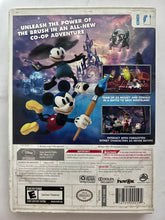 Load image into Gallery viewer, Epic Mickey 2: The Power of Two - Nintendo Wii / Wii U - NTSC - Box &amp; Manual (WUP-AEME-USA)
