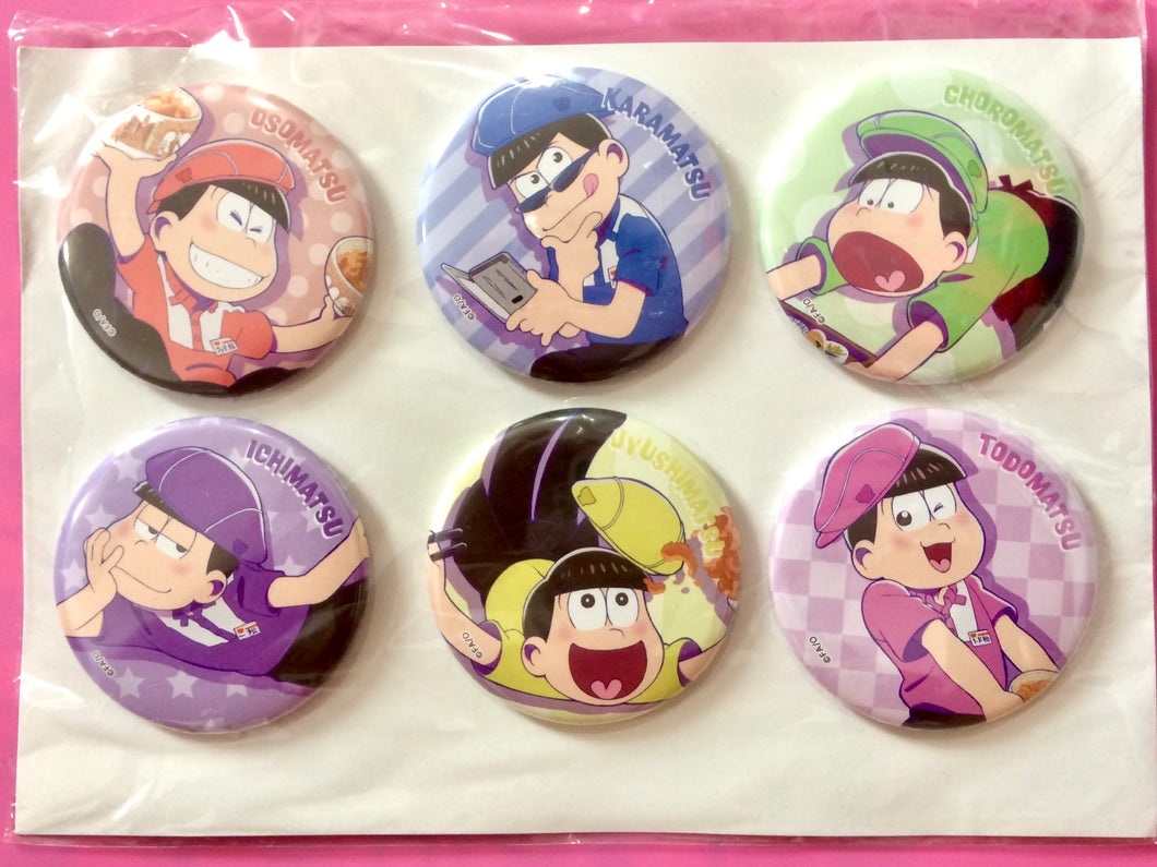 Sukiya x Osomatsu-san Can Badge Set