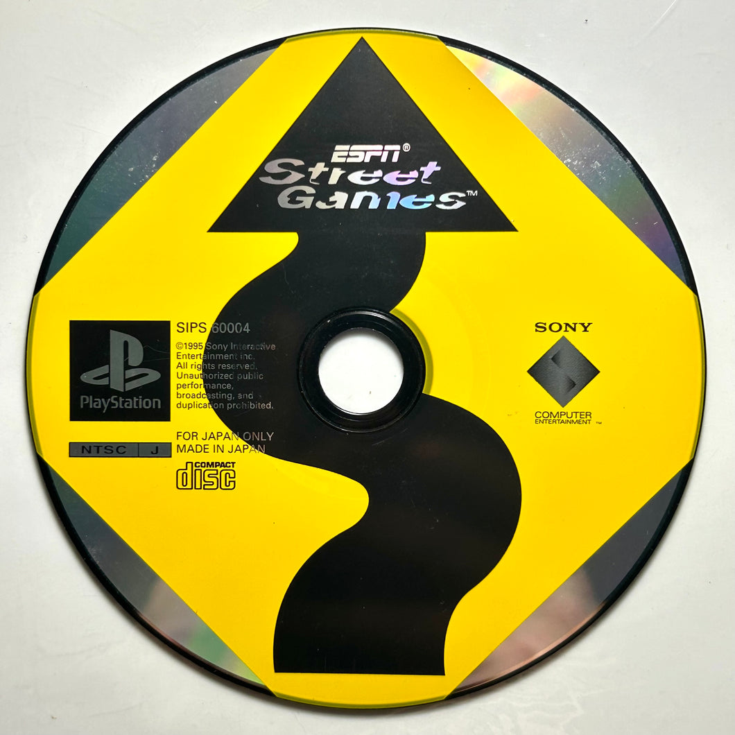 ESPN Street Games - PlayStation - PS1 / PSOne / PS2 / PS3 - NTSC-JP - Disc (SIPS-60004)