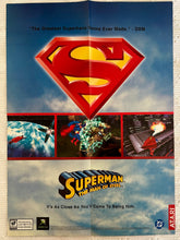 Cargar imagen en el visor de la galería, Superman: The Man of Steel - Xbox - Vintage Double-sided Poster - Promo
