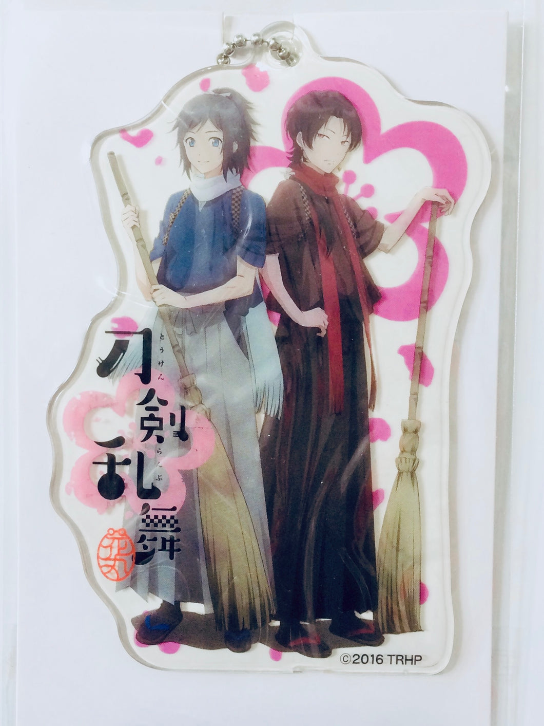 Touken Ranbu -Hanamaru- x Circle K Sunkus - Yamatonokami Yasusada & Kashuu Kiyomitsu - BIG Vinyl Charm