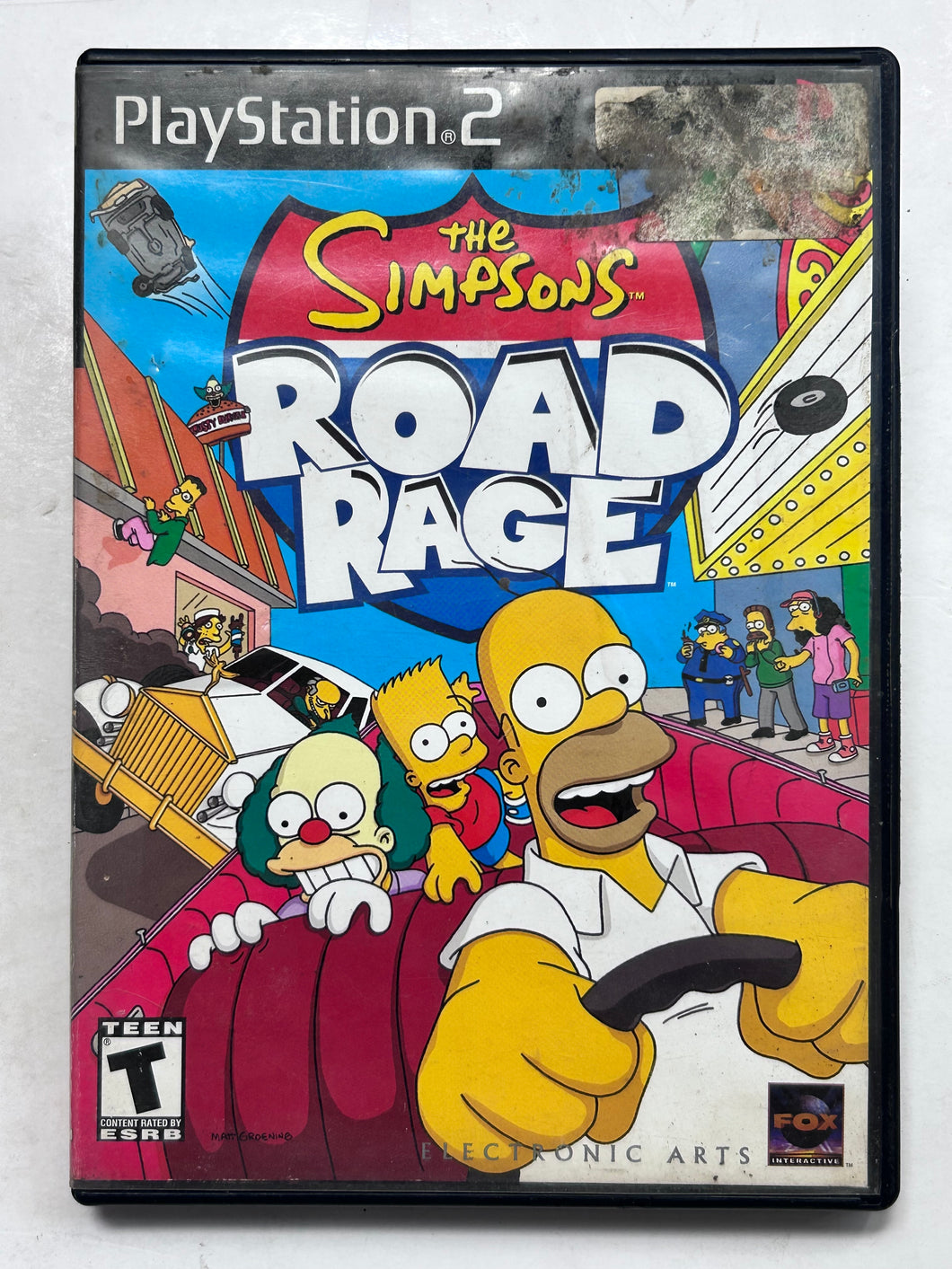 The Simpsons: Road Rage - Playstation 2 / PS2 - NTSC - Boxed (SLUS-20305)