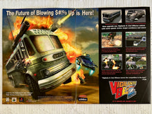 Cargar imagen en el visor de la galería, Vigilante 8 2nd Offence - Dreamcast PlayStation N64 - Original Vintage Advertisement - Print Ads - Laminated A3 Poster
