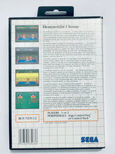 Load image into Gallery viewer, Heavyweight Champ - Sega Master System - SMS - PAL - CIB (7063)
