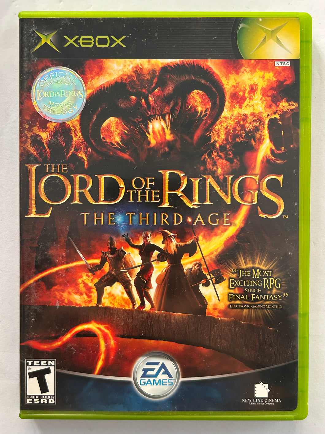 The Lord of the Rings: The Third Age - Xbox Classic - NTSC - Box & Manual