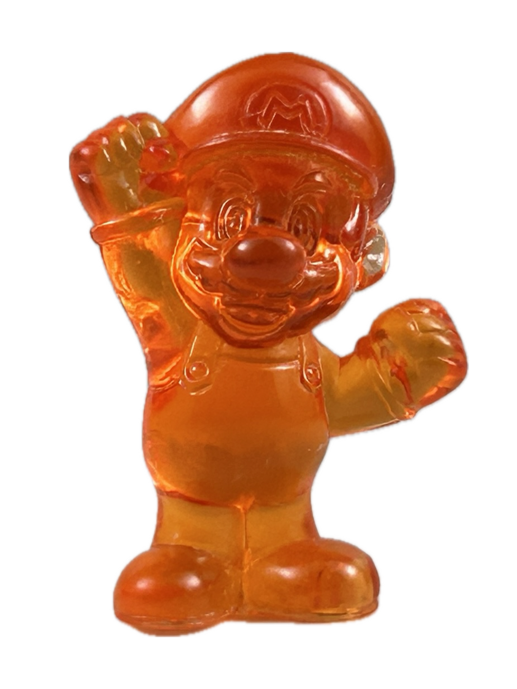 Super Mario Bros. - Mario - Clear Mini Figure - Orange ver.