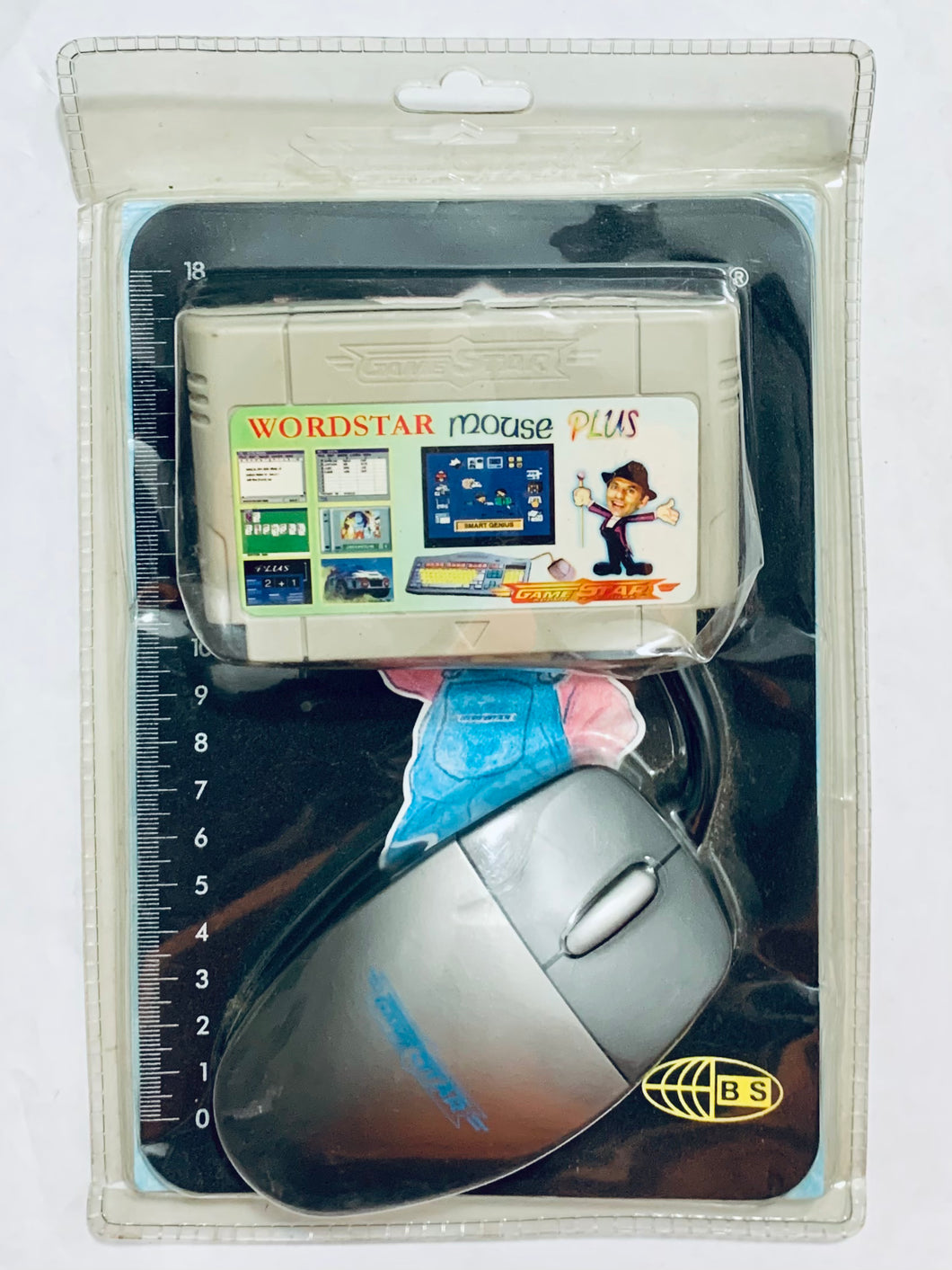 Smart Genius Deluxe WordStar Mouse Plus - Game Star Series - Famiclone - Brand New (06M1-2001)