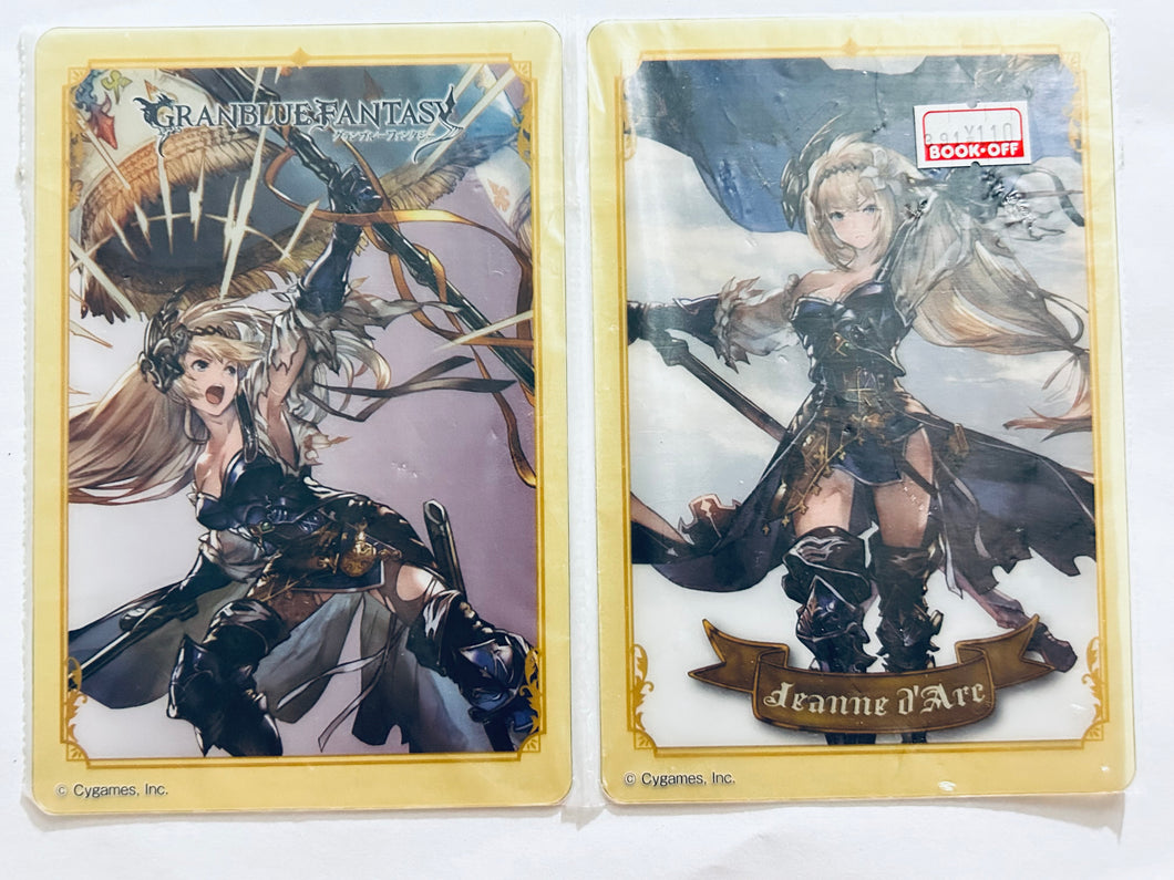 Granblue Fantasy - Jeanne d'Arc - Clear Card Set