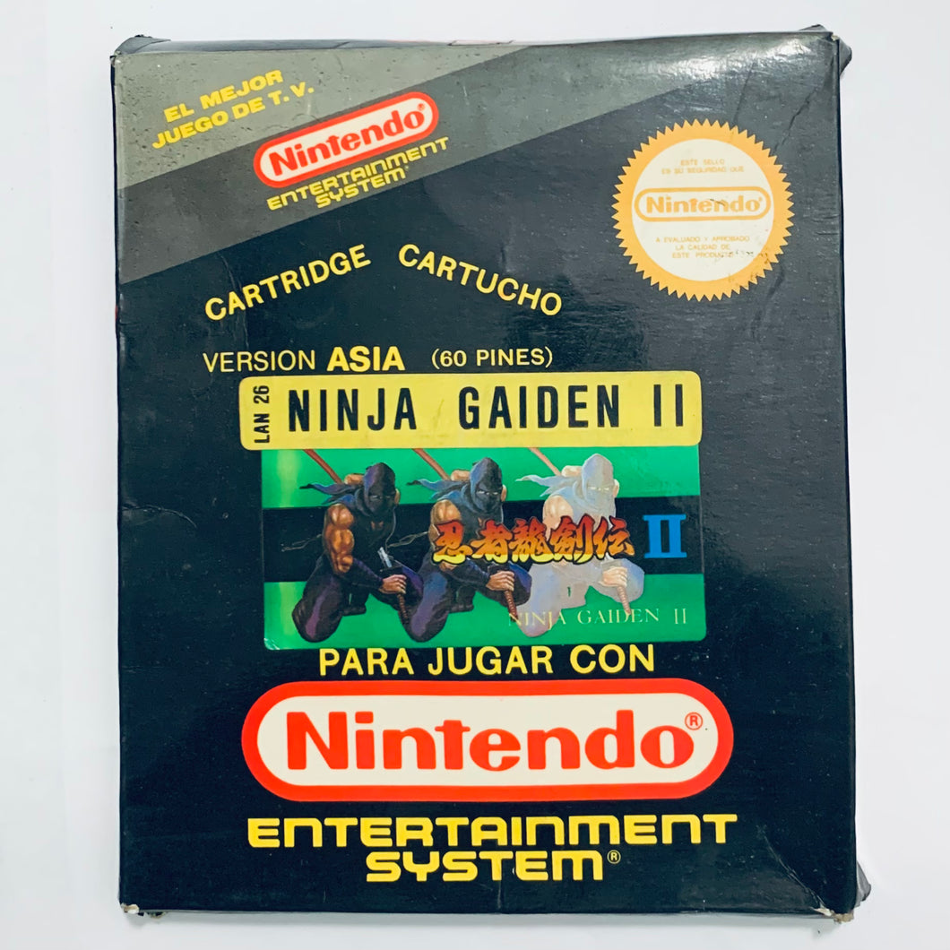 Ninja Gaiden II - Famiclone - FC / NES - Vintage - CIB (LAN-26)