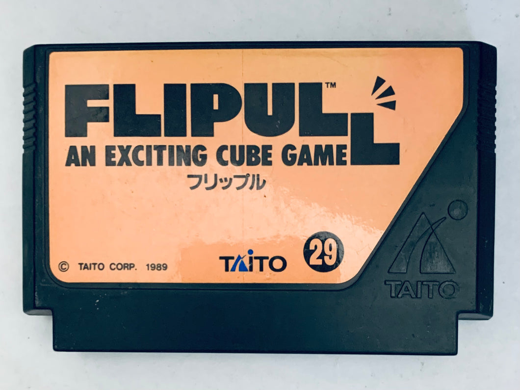 Flipull: An Exciting Cube Game - Famicom - Family Computer FC - Nintendo - Japan Ver. - NTSC-JP - Cart (TFC-FP-3900)