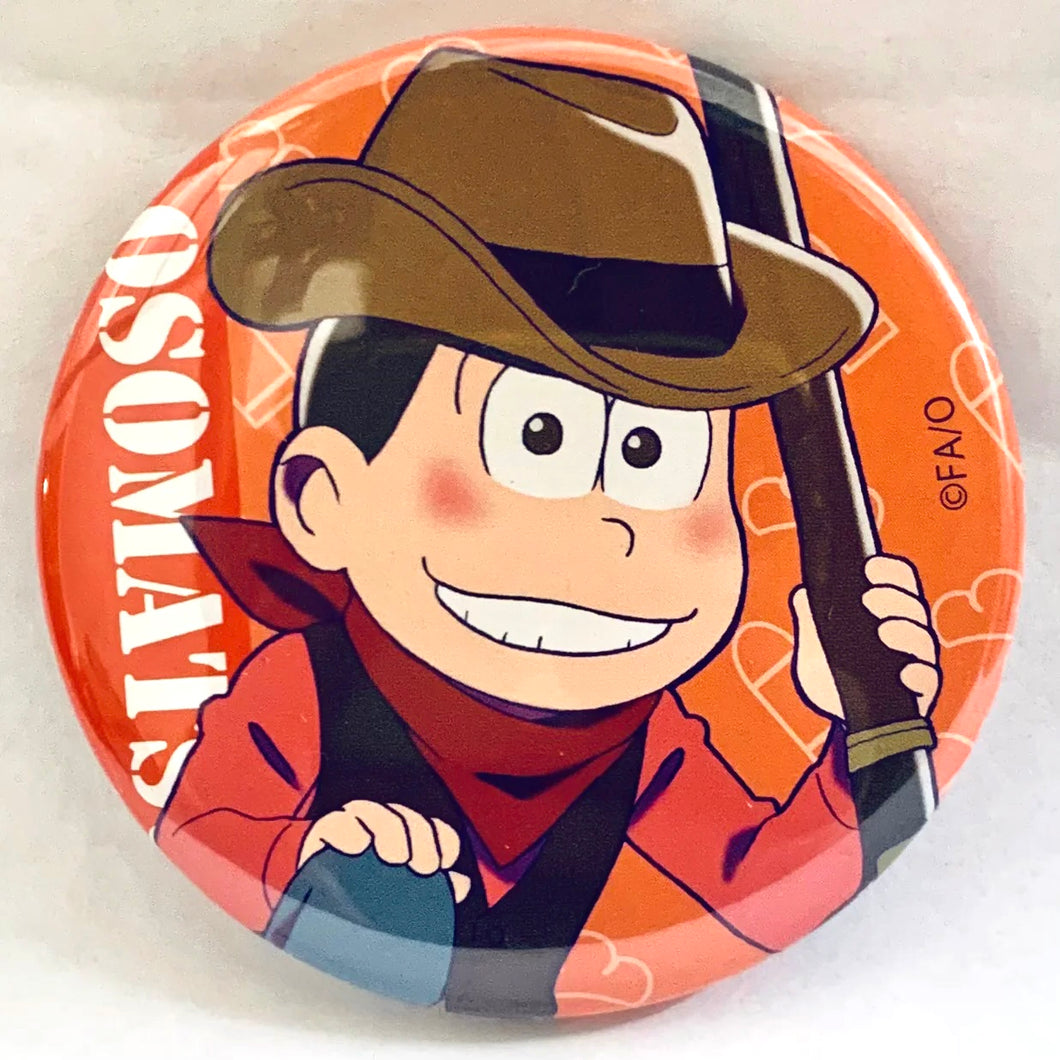 Osomatsu-san - Matsuno Osomatsu - Can Badge - Wester-matsu ver.