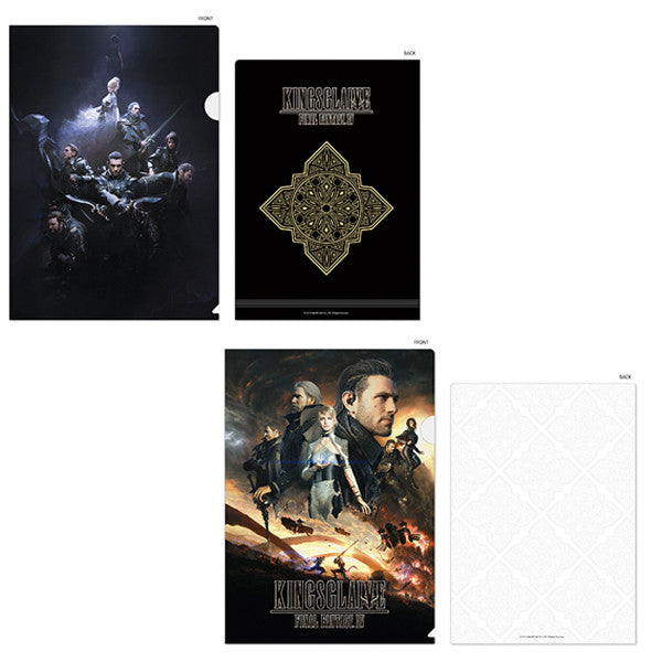 Kingsglaive: Final Fantasy XV - Key Visual 3D Clear File Set (2-piece set)