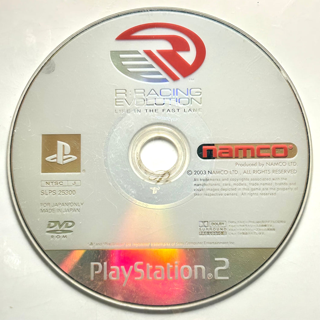 R: Racing Evolution - PlayStation 2 - PS2 / PSTwo / PS3 - NTSC-JP - Disc (SLPS-25300)