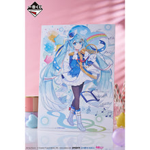 Cargar imagen en el visor de la galería, Piapro Characters - Hatsune Miku - Ichiban Kuji Yuki Miku ~Snow Miku~ Second Season (G Prize) - Illustration Board
