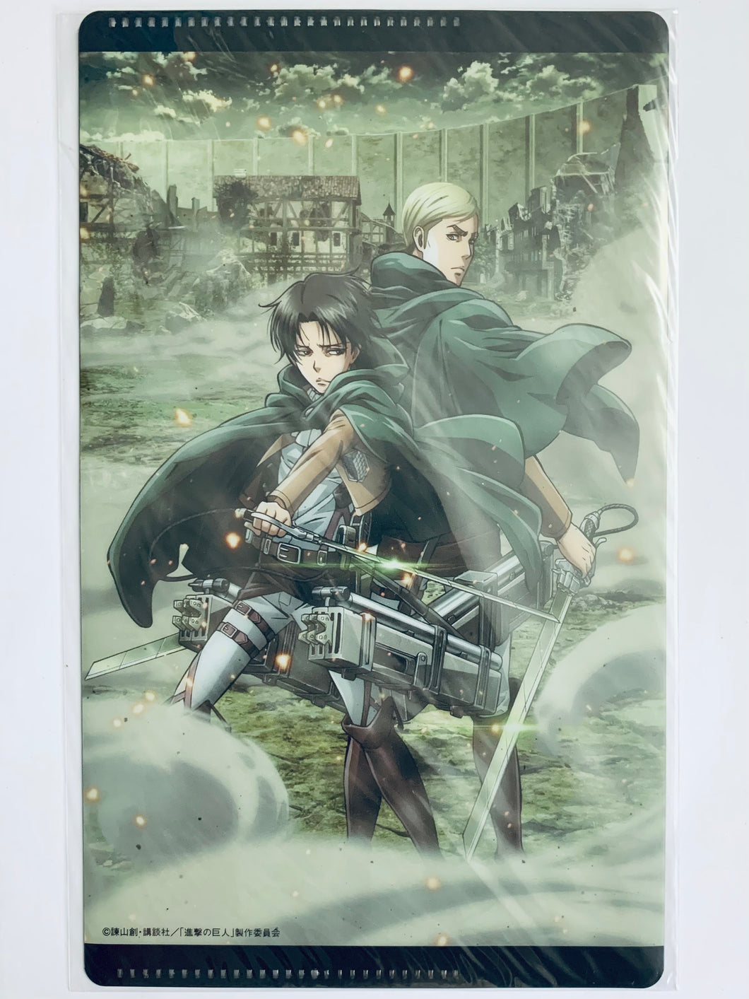 Attack on Titan: Wings of Freedom - Levi & Erwin Smith - Limited Clear Folder
