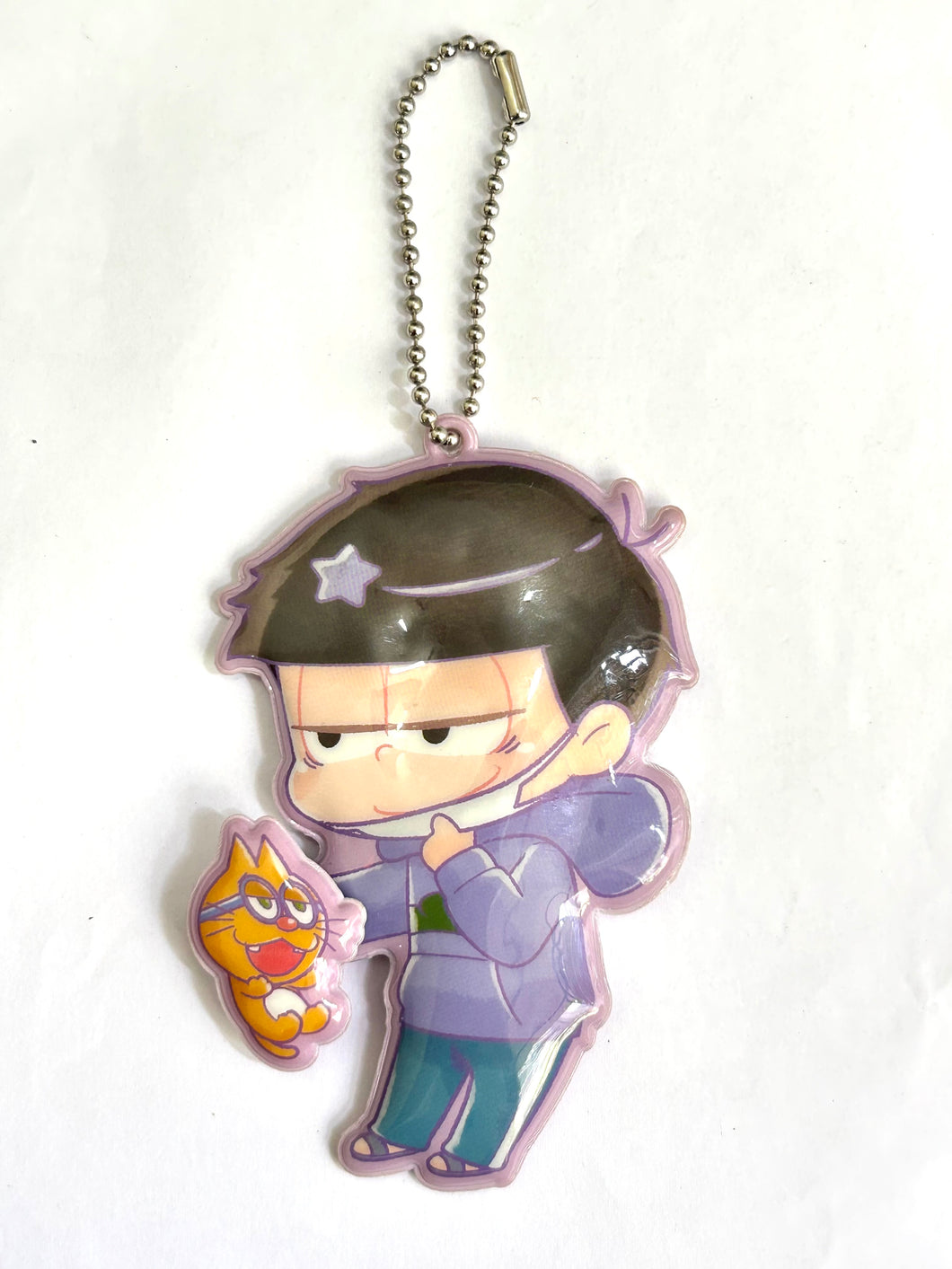 Osomatsu-san - ESP Nyanko - Matsuno Ichimatsu - Te-tsunagi Deformed Keychain