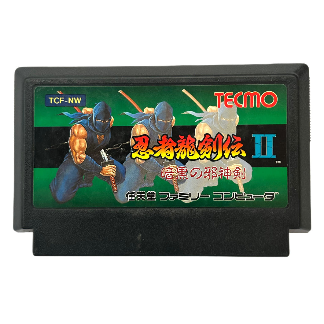Ninja Ryuukenden II: Ankoku no Jashinken - Famicom - Family Computer FC - Nintendo - Japan Ver. - NTSC-JP - Cart (TCF-NW)